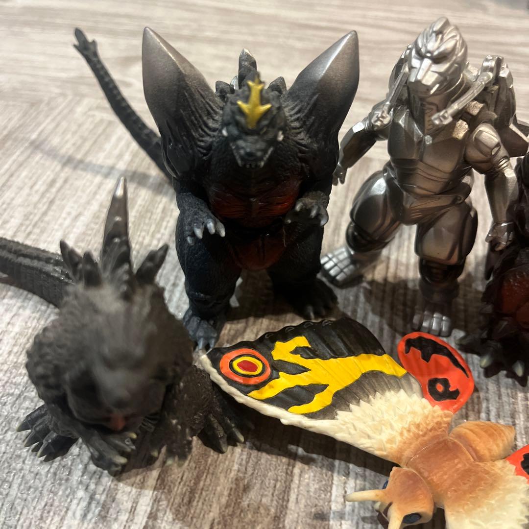 【コンプリート】HG ゴジラ ソフビ 6体セット モスラ メカゴジラ