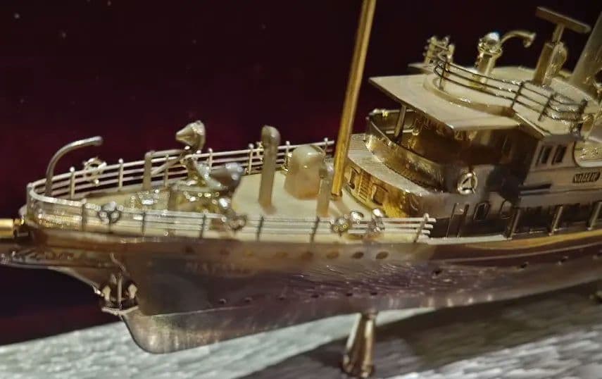 Natalie ナタリー号 インテリア 金属製精密模型 広島