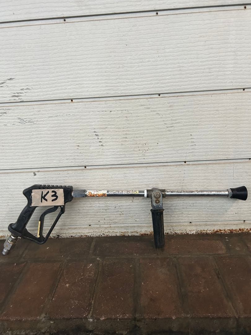 K3★ツルミHPJ-5ESM高圧洗浄機防音　ガン・高圧ホース・給排水ホースセット