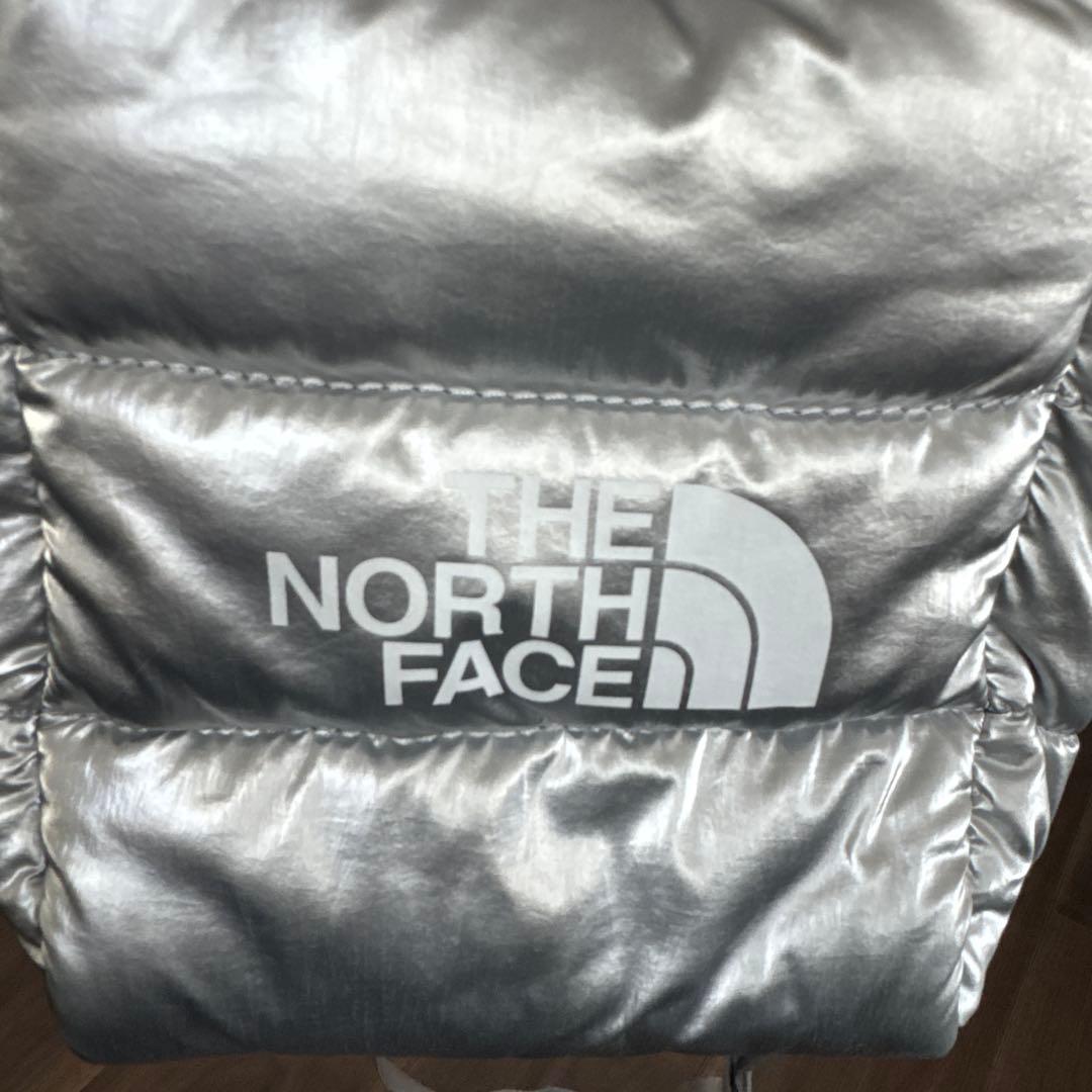韓国限定　ノースフェイス　プランピートート　ミニ　シルバー