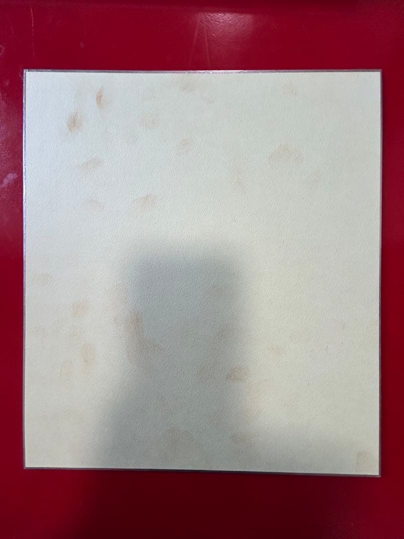 嵐　10周年 FC 5000枚限定サイン色紙