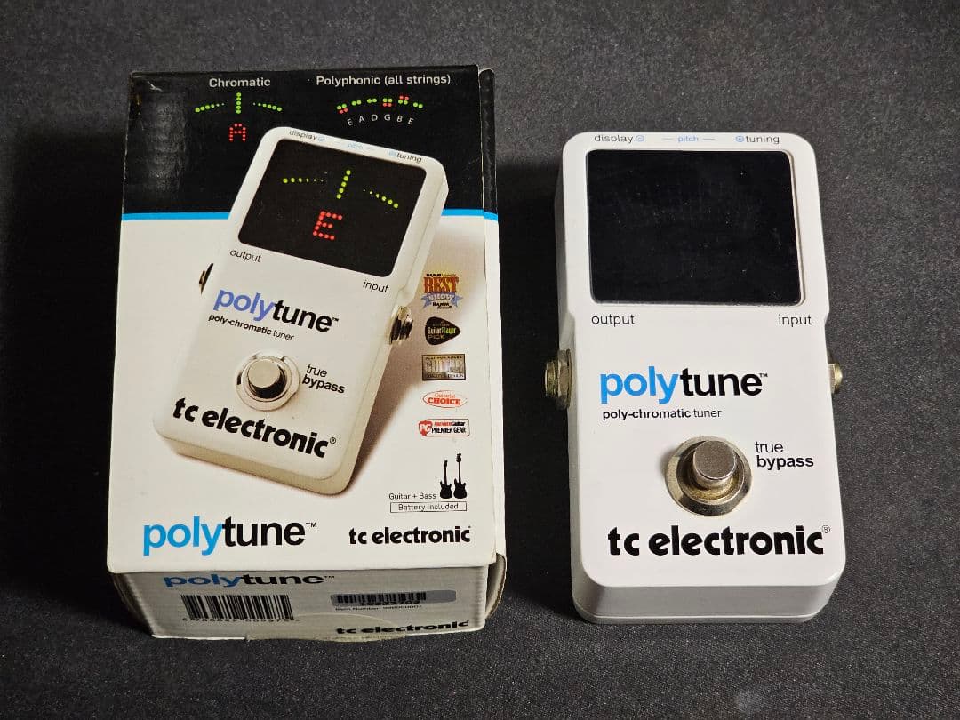 polytune ポリフォニックチューナーペダル tc electronic