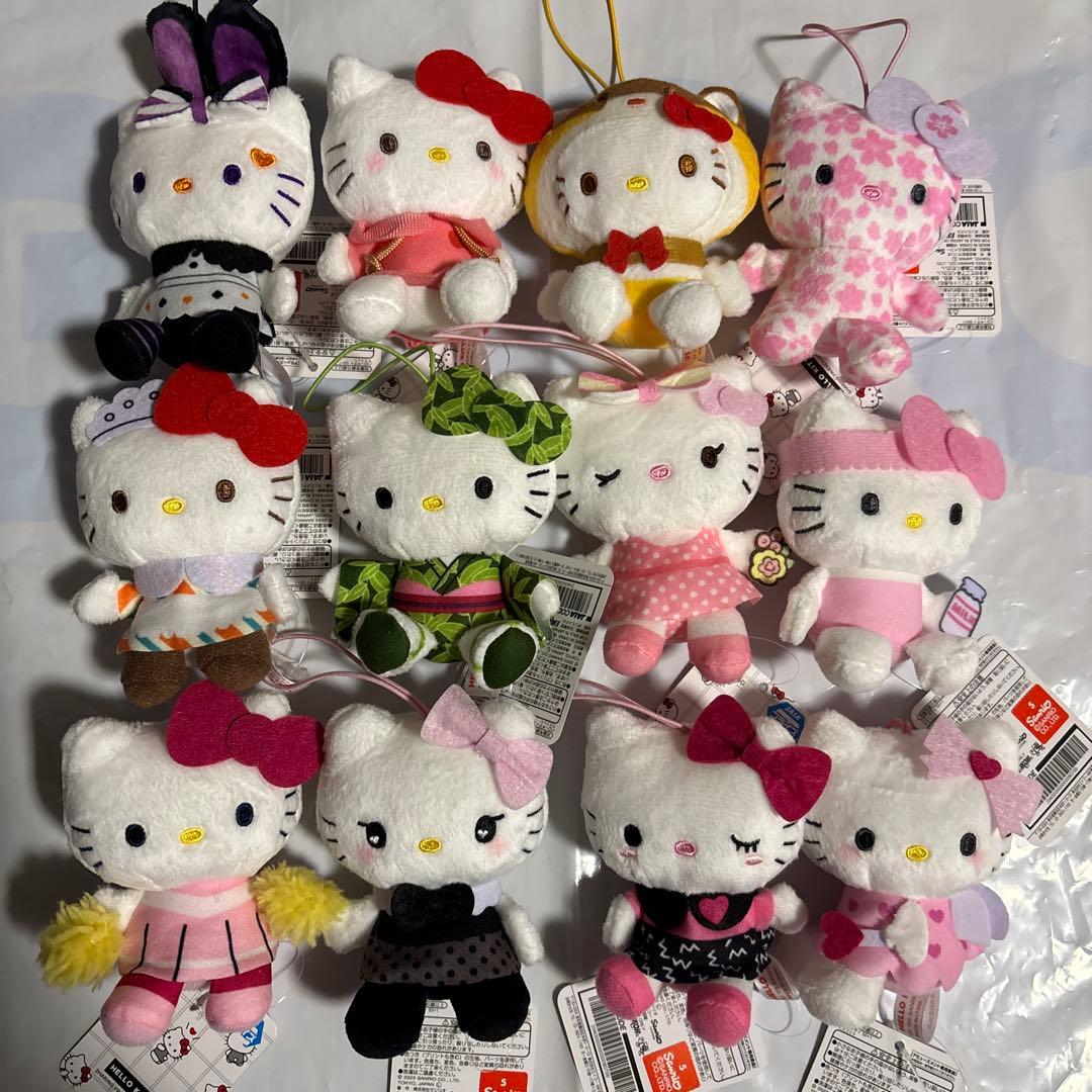 ハローキティ 50＋1 マスコット 12個セット