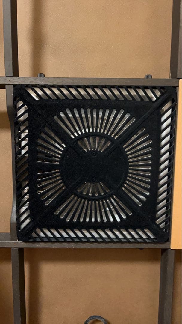 木製こたつ ダークブラウン 中央ガラススリット付き