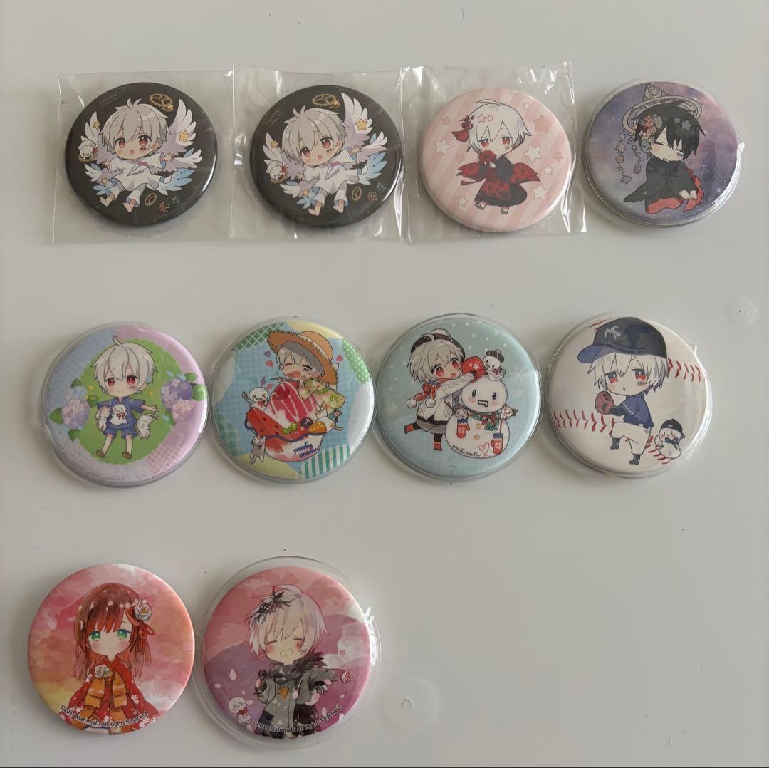 まふまふ　グッズ　缶バッジ　ブロマイド　ペンライト　マフラータオル