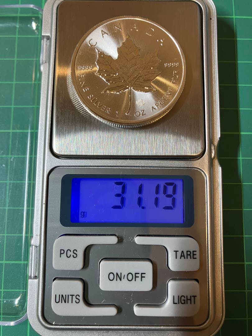 カナダ メープルリーフ 1オンス 銀貨 2021年 5ドル