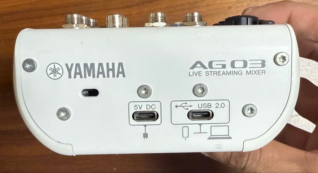 YAMAHA ヤマハ AG03 オーディオインターフェイス　ジャンク
