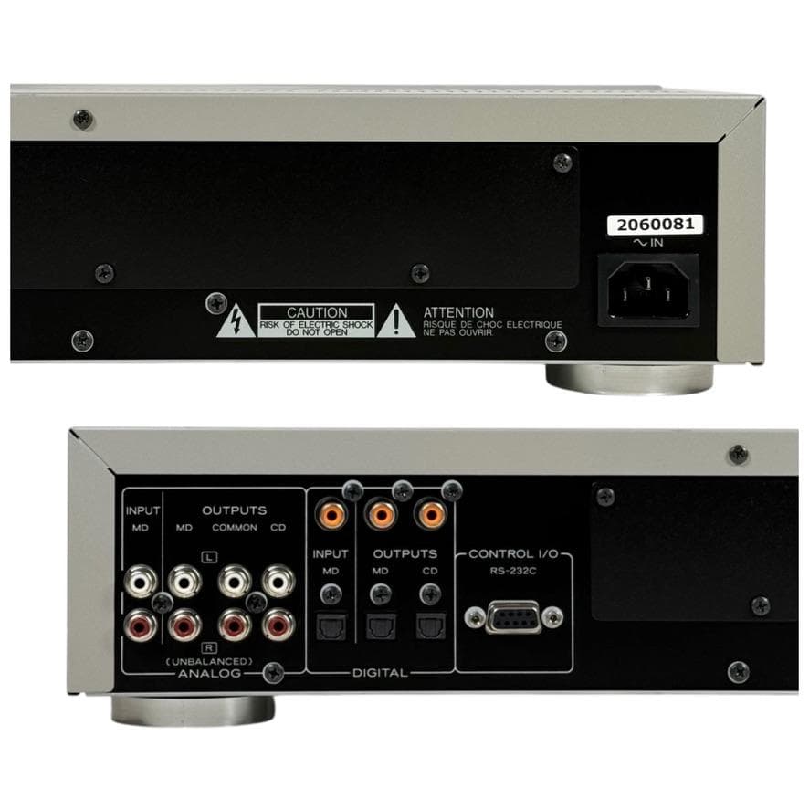 ◆CD録音履歴20時間◆TEAC CDプレーヤー/MDレコーダーMD-70CD