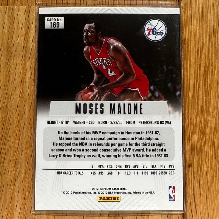 2012-13 初年度Prizm Moses Malone