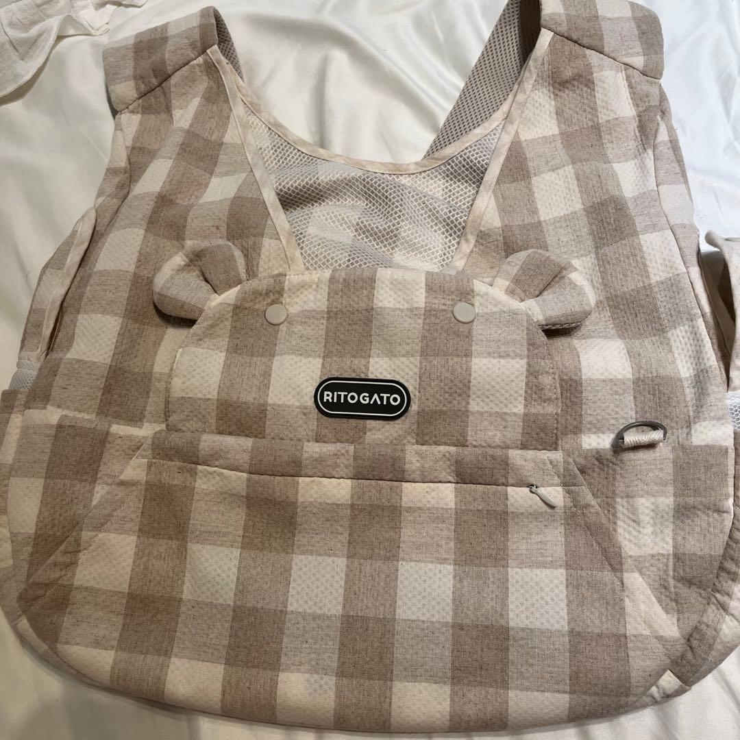 RITOGATO リネンチェック フリーサイズ