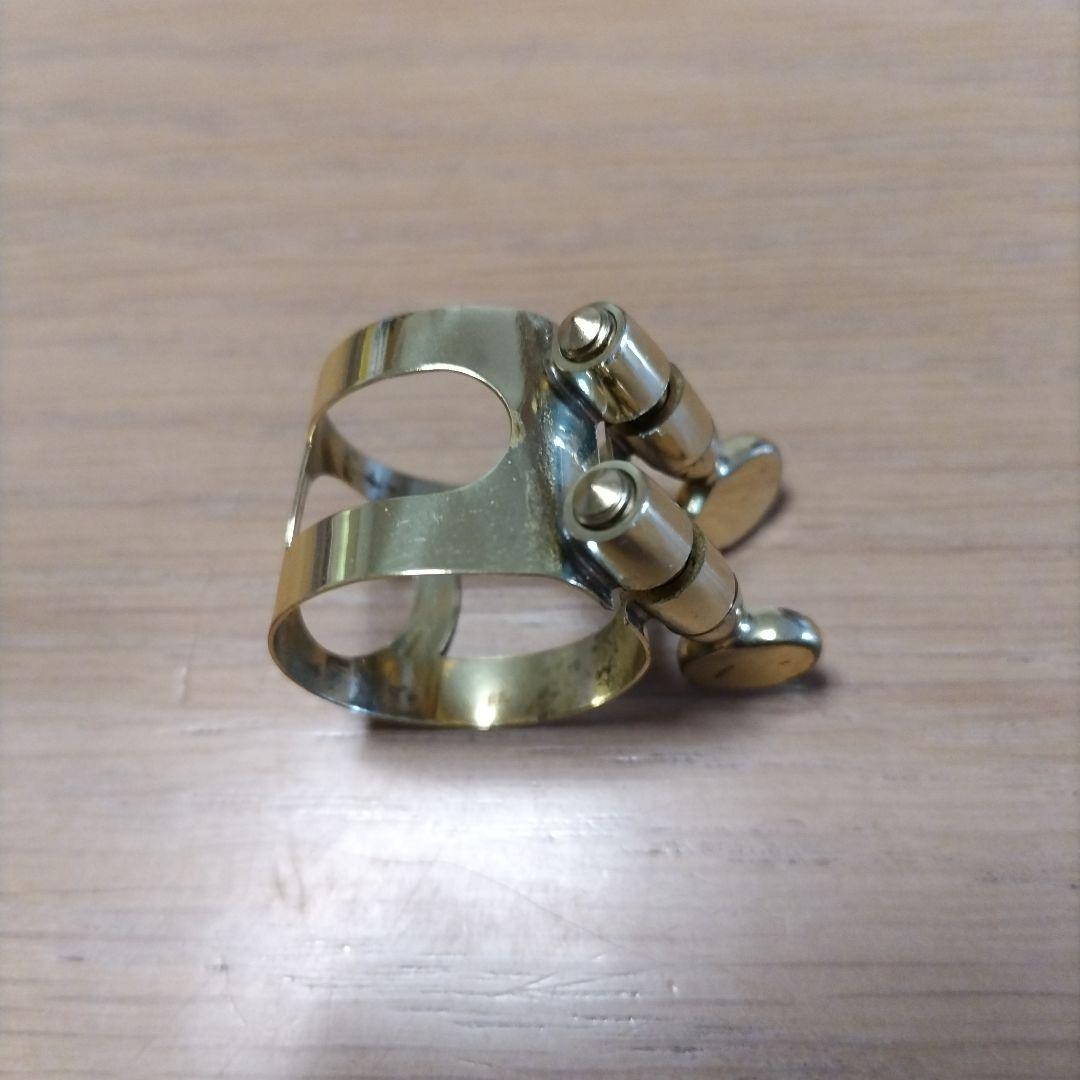 【値下げ】Selmer 旧型ソプラノサックスリガチャ&キャップ