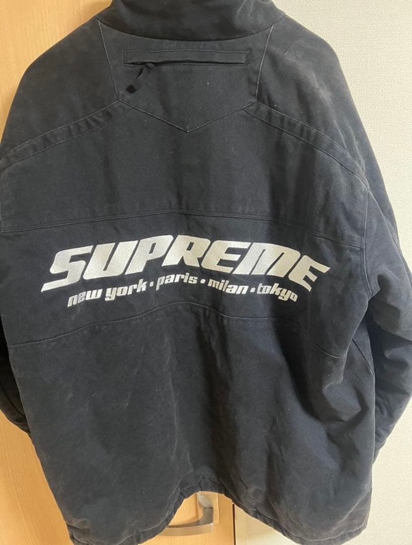 Supreme Brushed Twill Zip ジャケット y2k