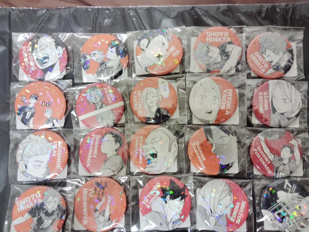 ハイキュー　缶バッジ　オールスター　コンプ　all star haikyu