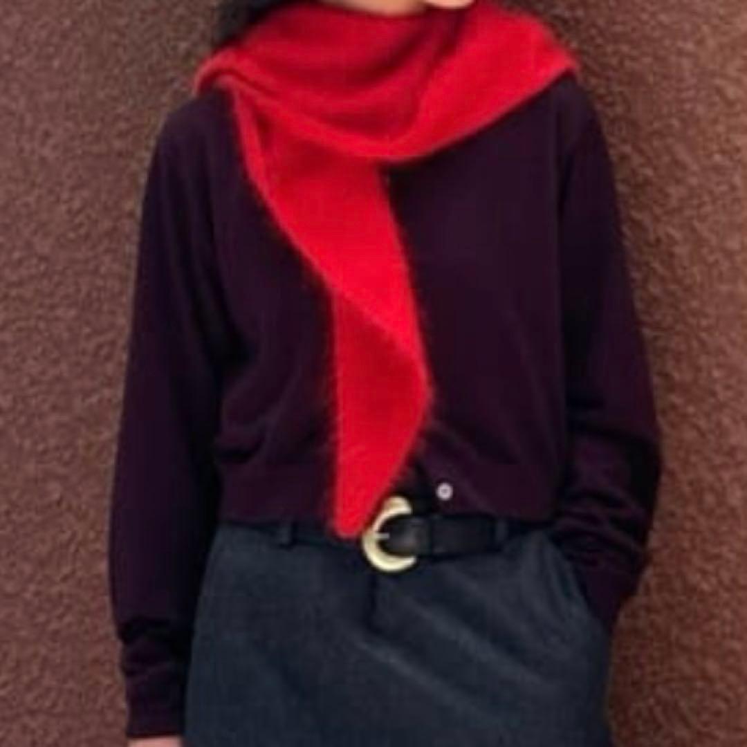 6 ROKU カシミヤ フードストール 美品