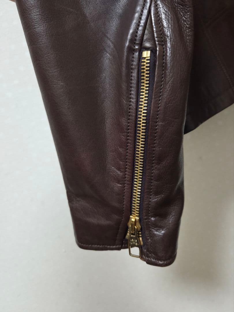 LOUIS VUITTON ライダース レザージャケット ルイヴィトン