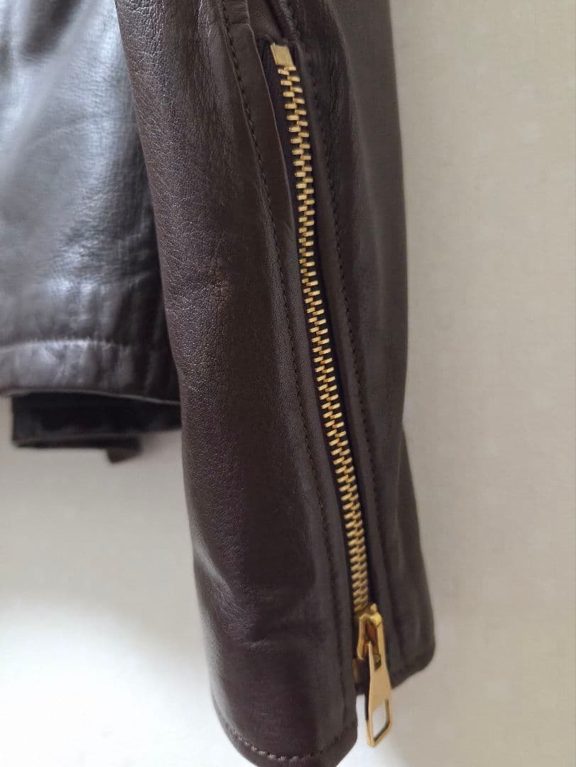 LOUIS VUITTON ライダース レザージャケット ルイヴィトン