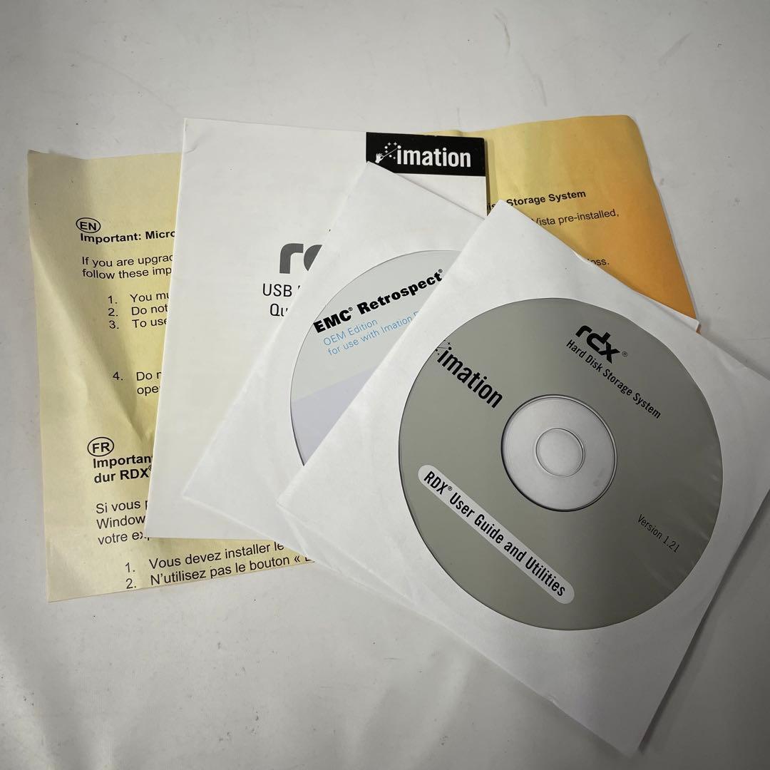 【美品】imation RDX-USB RDX-500GB イメーション