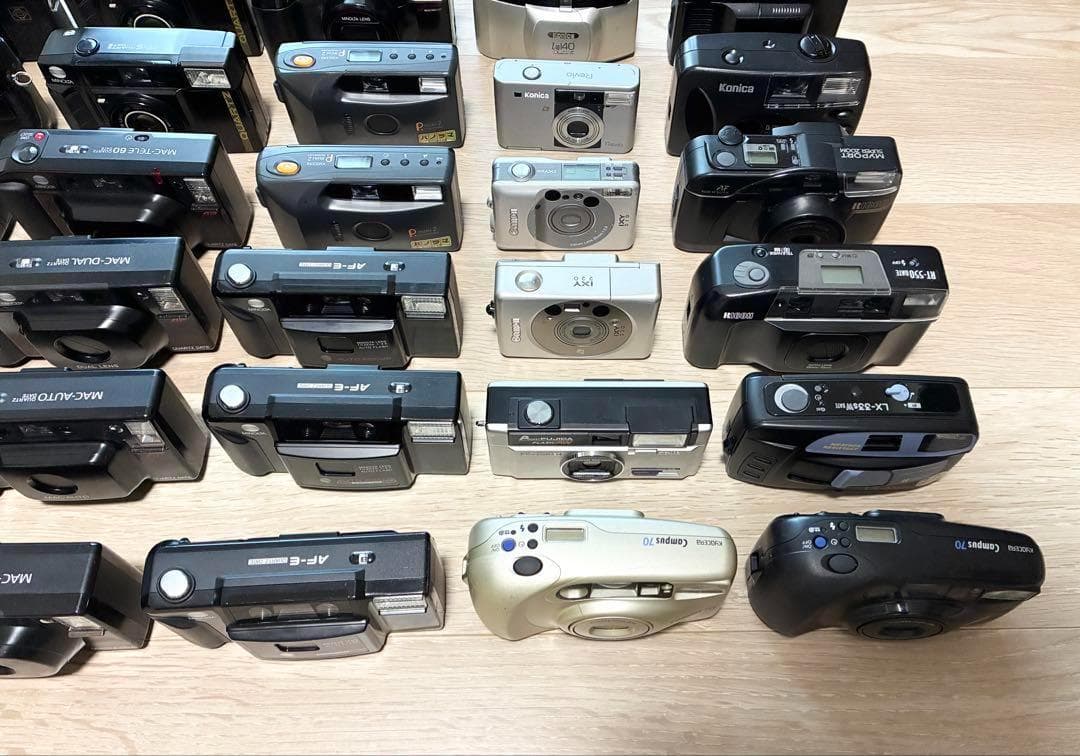 カメラ　まとめ売り 36台　Canon・OLYMPUS・FUJ I・RICOH他