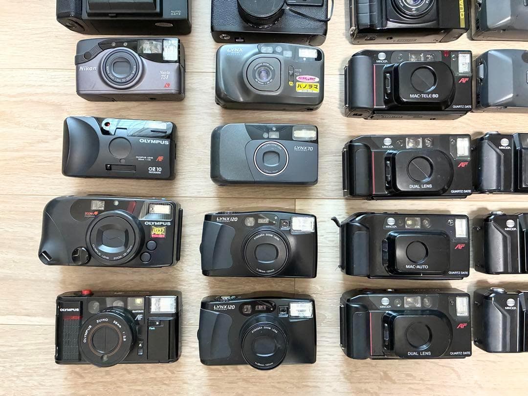 カメラ　まとめ売り 36台　Canon・OLYMPUS・FUJ I・RICOH他