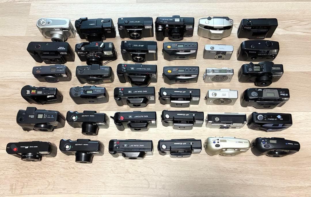 カメラ　まとめ売り 36台　Canon・OLYMPUS・FUJ I・RICOH他