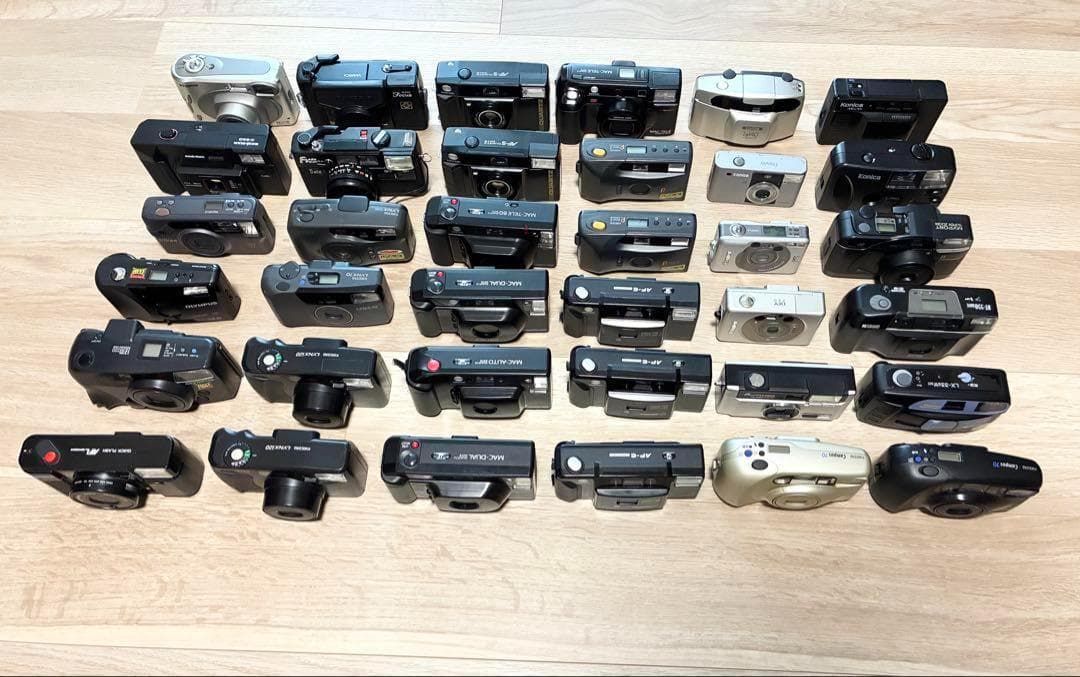 カメラ　まとめ売り 36台　Canon・OLYMPUS・FUJ I・RICOH他