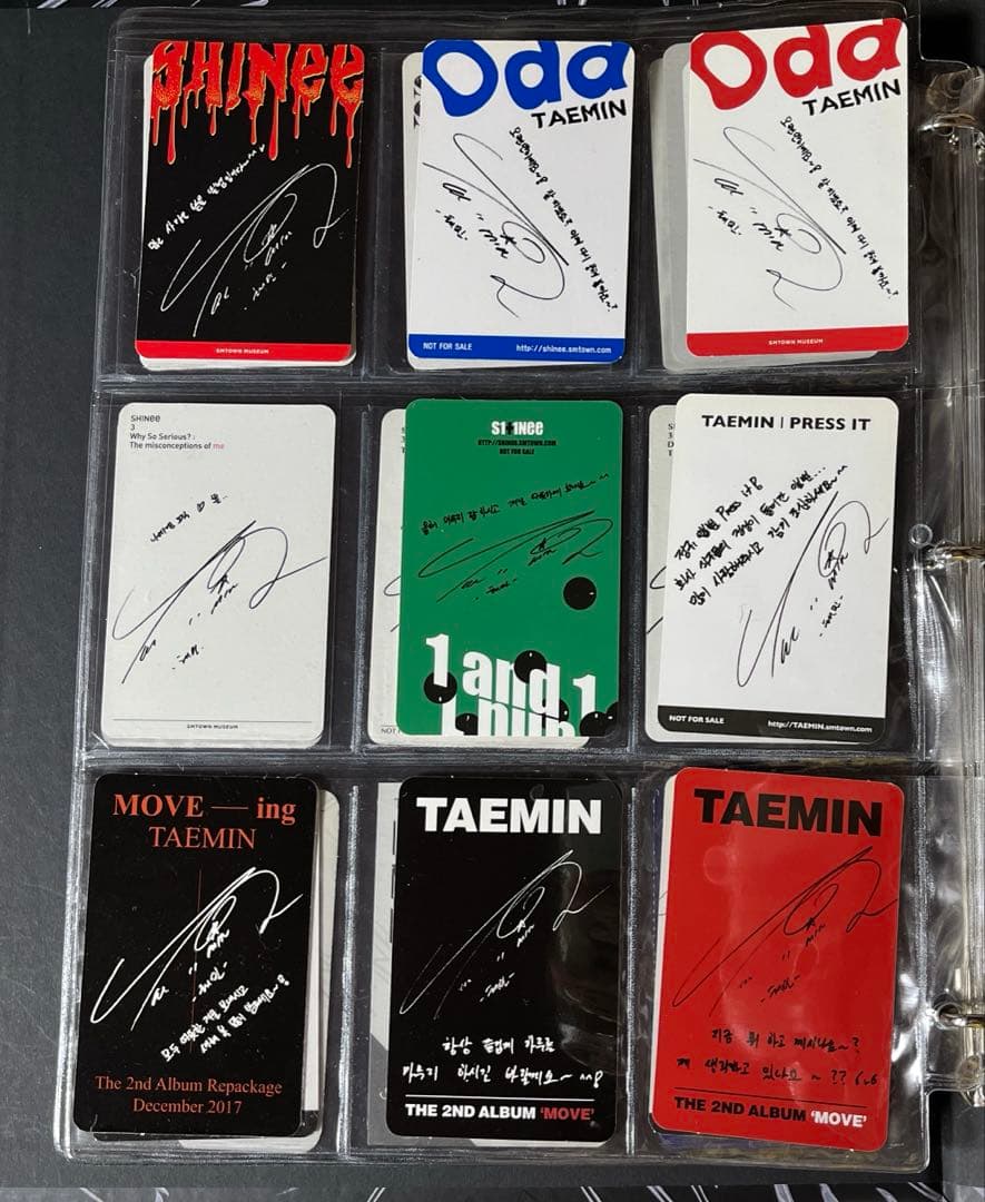 SHINee テミン 過去トレカ