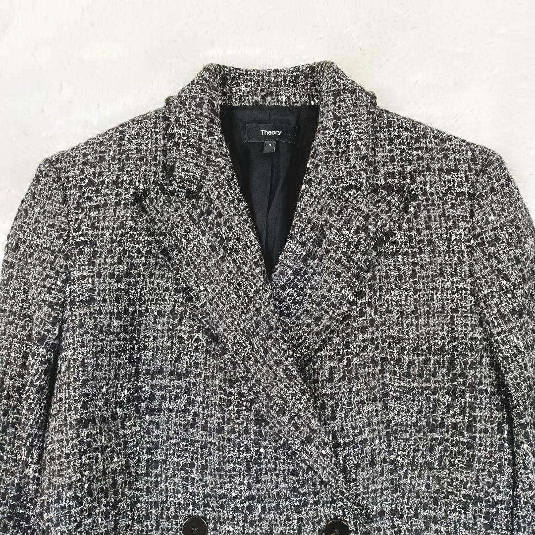 Theory ツイードダブルジャケット 2405200 DB BLAZER DR