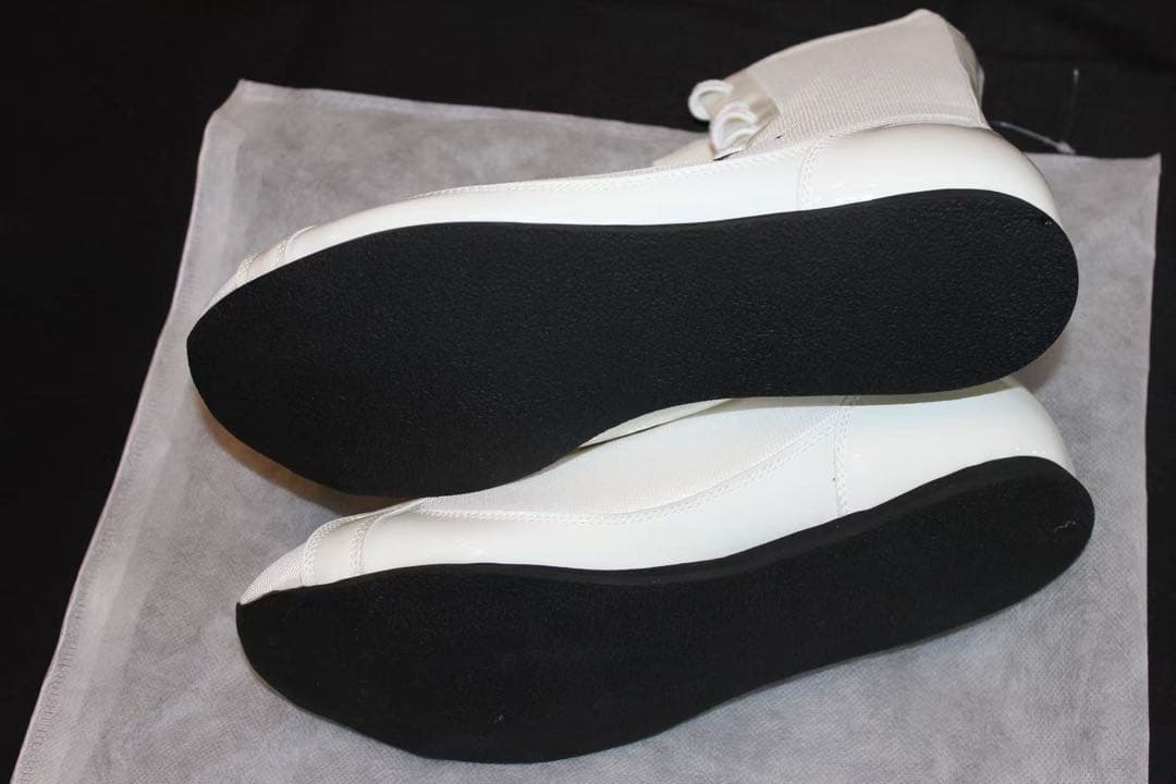 ボクシングシューズ ホワイト 高トップ