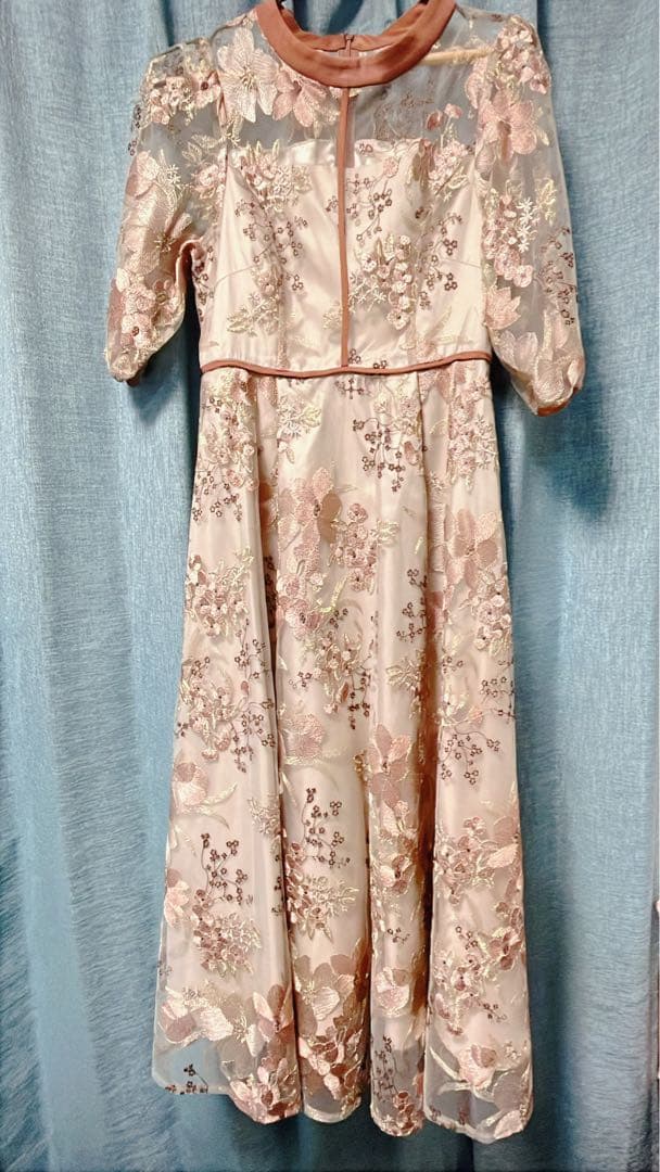 Dorry Doll フラワーエンブロイダリードレス　結婚式　お呼ばれ　ドレス