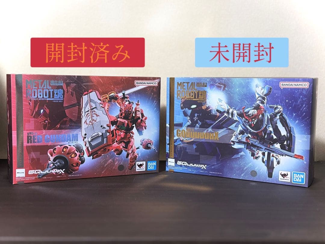 メタルロボット魂 ジークアクス&赤いガンダムセット