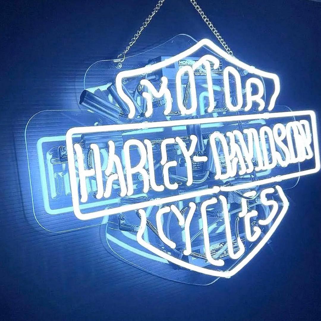 一点のみ★ハーレーダビットソンネオン看板★世田谷ベース★ガレージ★秘密基地