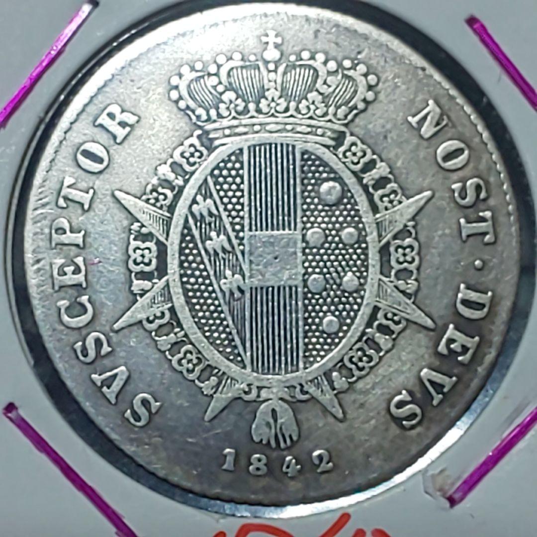 トスカーナ大公国！レオポルドII ！銀貨
