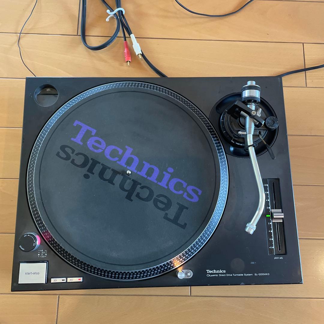 Technics SL-1200MK3 ターンテーブル 黒
