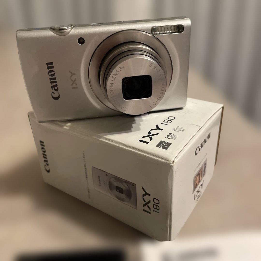 Canon IXY 180 シルバー 本体ほぼ未使用