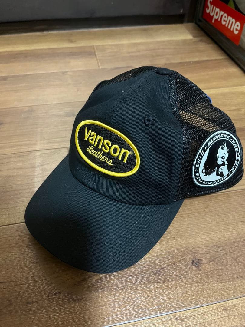 シュプリーム　バンソン　ヒステリックグラマーコラボキャップ