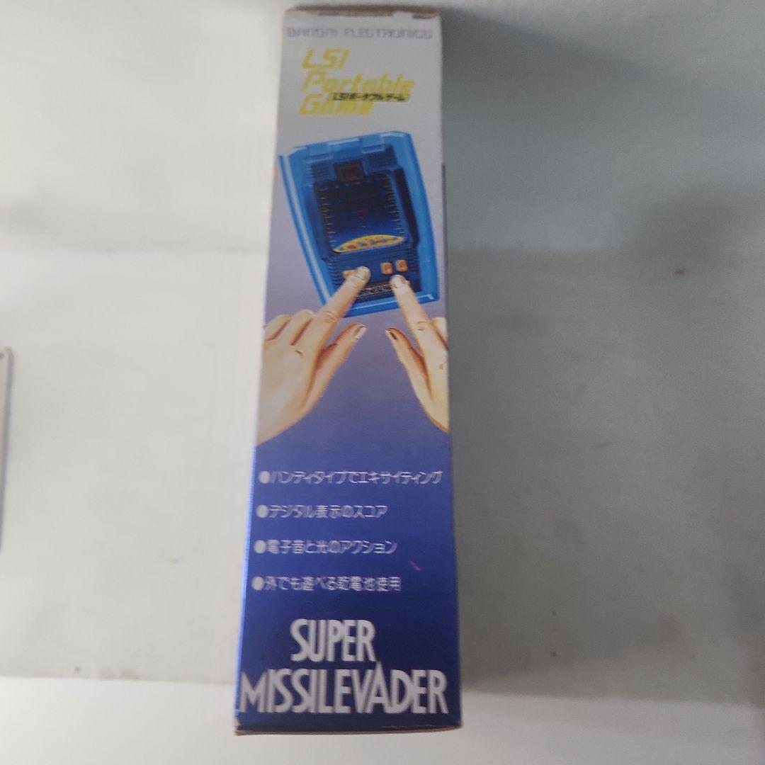 バンダイ SUPER MISSILEVADER ポータブルゲーム　レトロ
