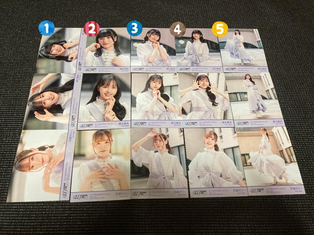 ナナニジ　anniversary live 2023 　旅人算衣装ブロマイド