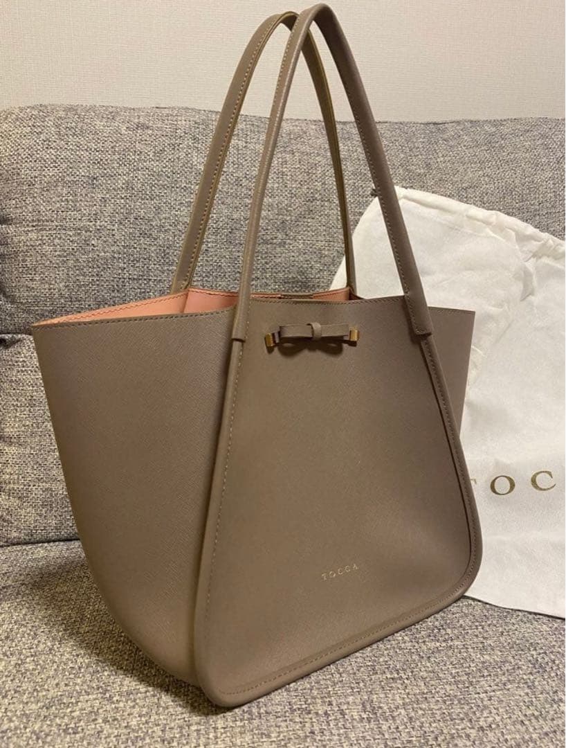 TOCCA NUAGE LEATHER TOTE トートバッグ