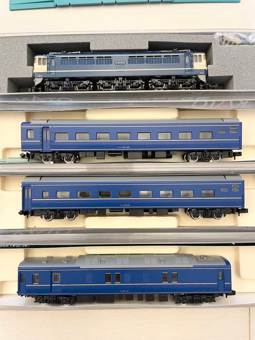 【初心者オススメ】KATO EF65ブルートレインセット+N2+N3+島式ホーム