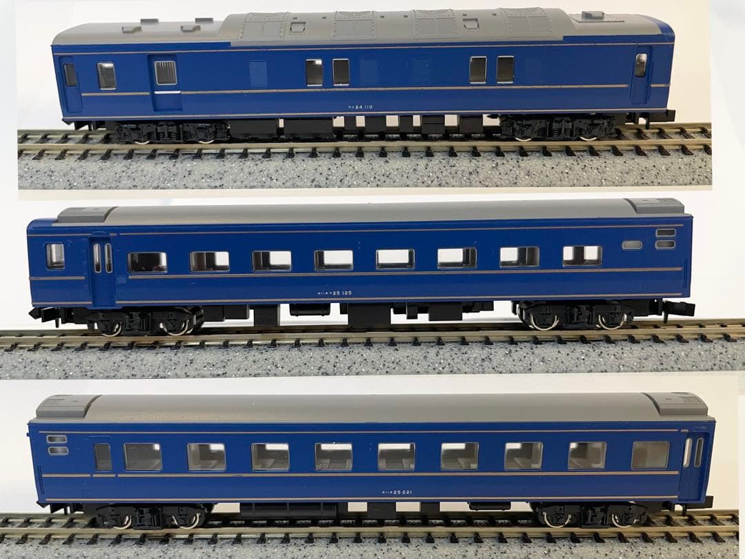 【初心者オススメ】KATO EF65ブルートレインセット+N2+N3+島式ホーム