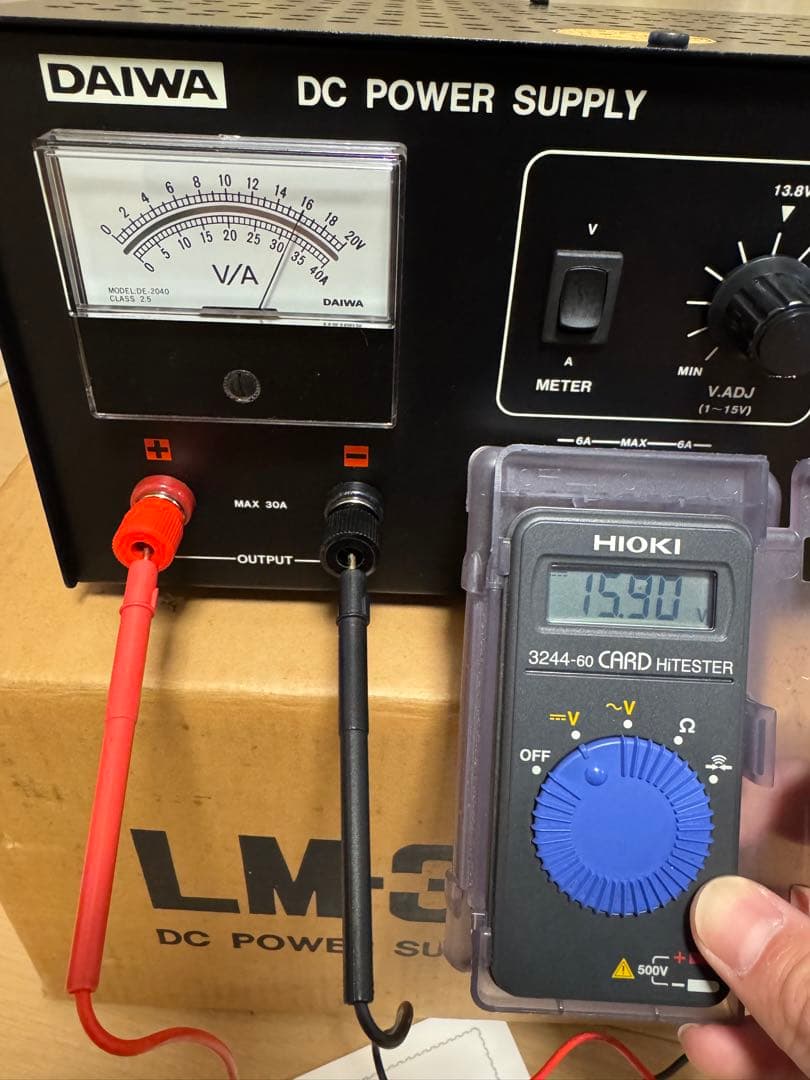 【美品】DAIWA ダイワ 直流安定化電源 LM-30A