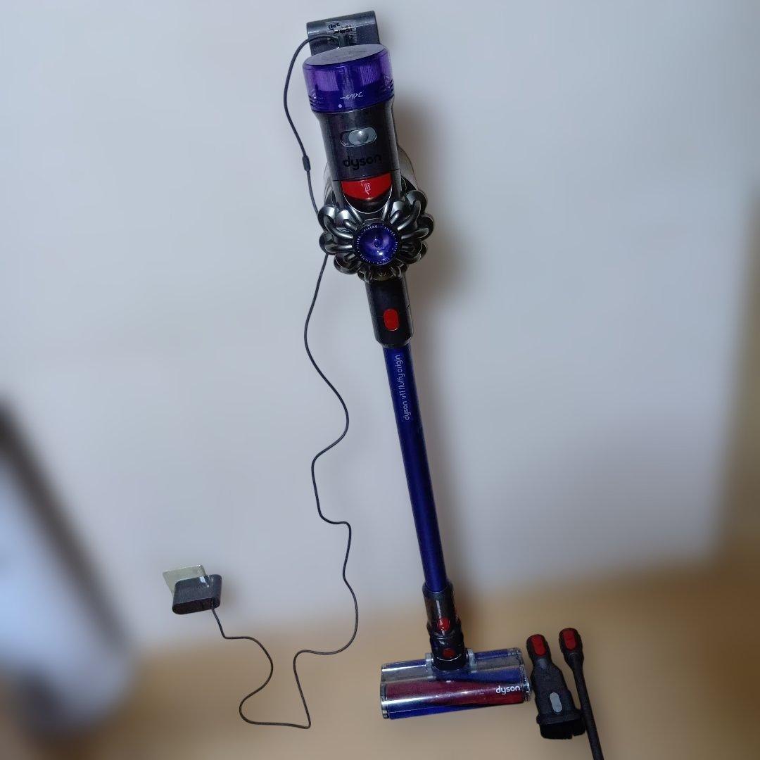 送料込 美品V8SV10Kスティック&ハンディクリーナー 充電器・ノズル2種付き