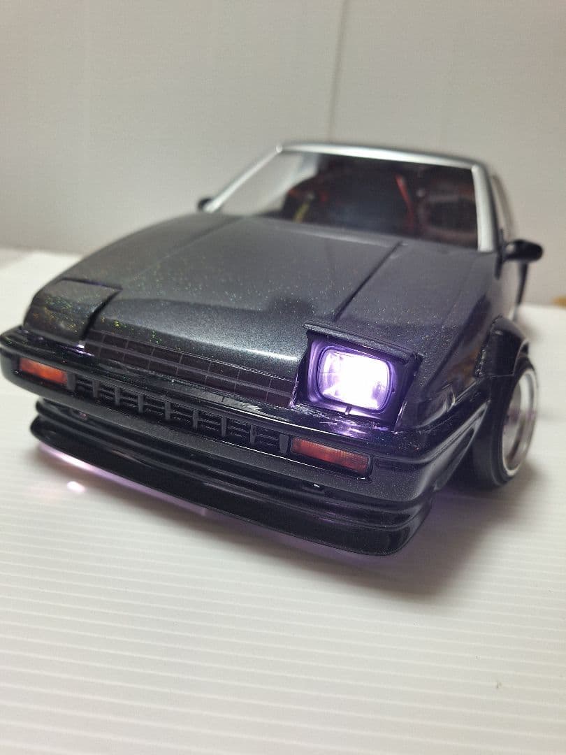 10分の1ラジコンボディ、AE86電飾付き❕