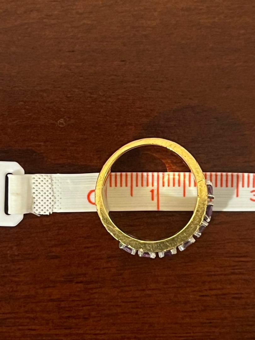 The Franklin Mint フランクリンミント　ゴールド&ストーンリング