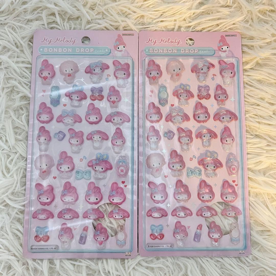 【正規品】ボンボンドロップシール サンリオ 第1弾 8点セット まとめ売り