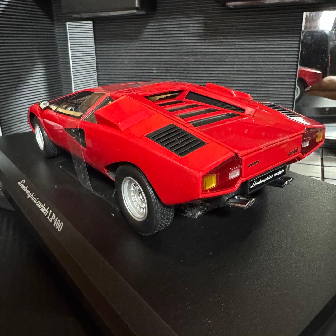 絶版未展示品 京商 1/18 ランボルギーニ カウンタック LP400 レッド
