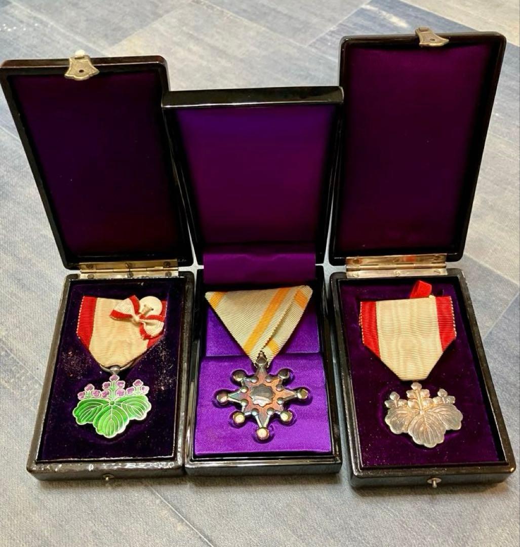 N3343 旧日本軍　勲章　6点セット