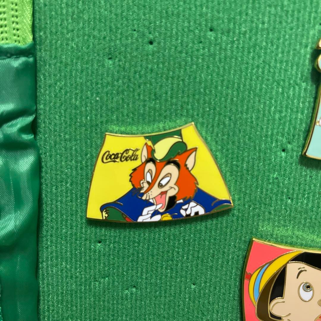 コカ・コーラ ピノキオ ボトル型　ピンズ4個セット LE100
