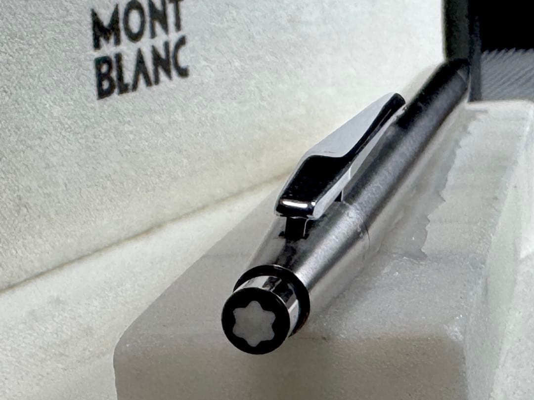 【極美品】MONT BLANC 1970S シルバー スリムライン