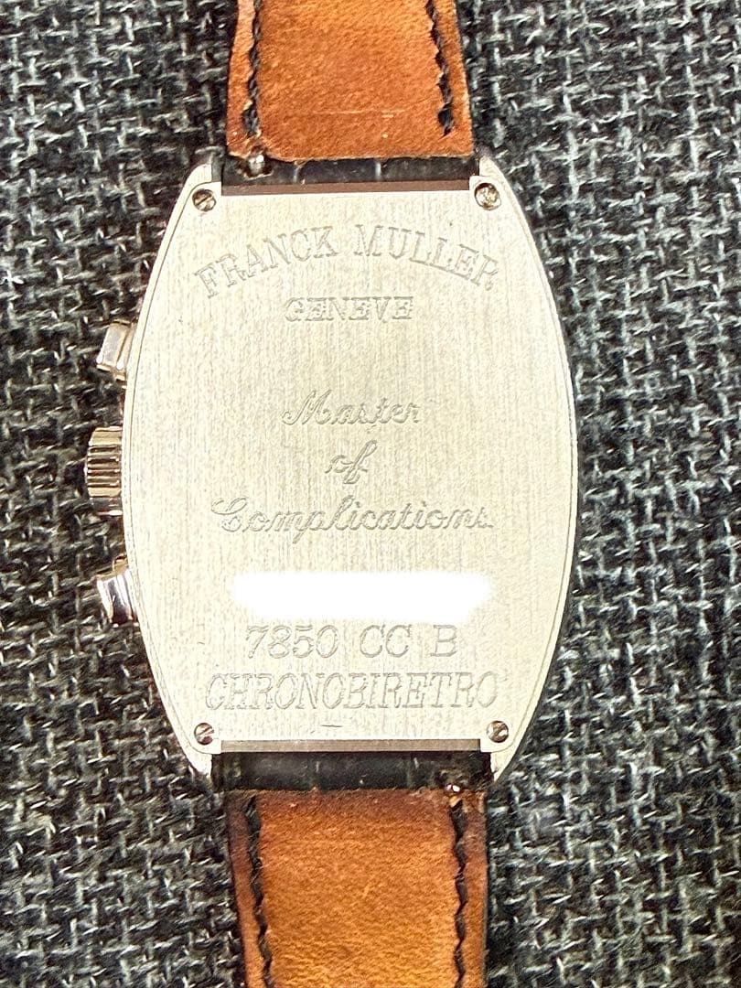 フランクミュラー 7850CCB トノウカーベックス ビーレトロ セコンドクロノ